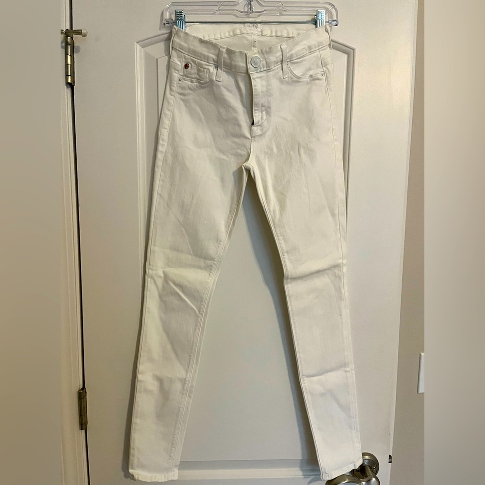 Hudson Skinny Midrise - White
